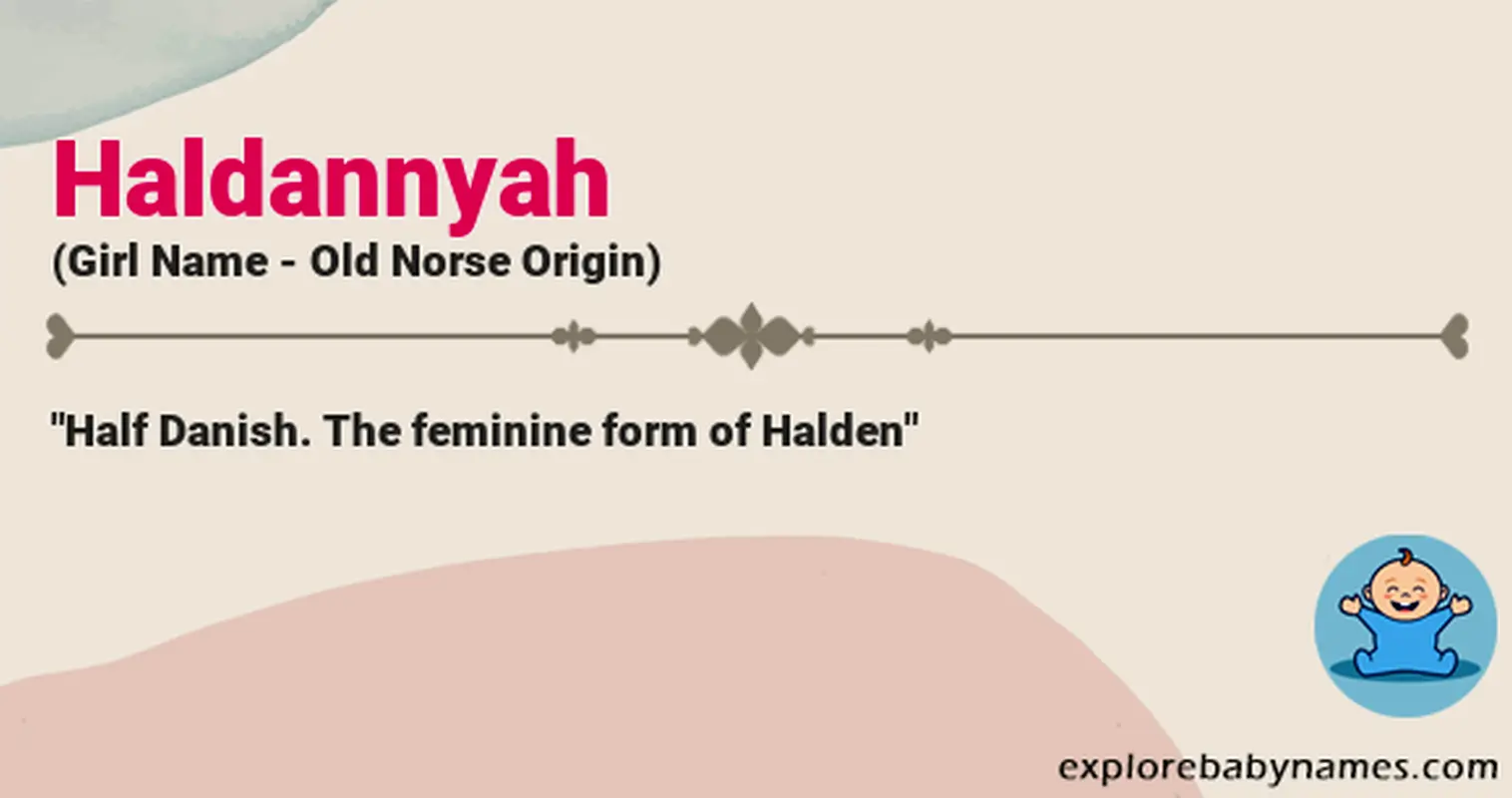 Meaning of Haldannyah