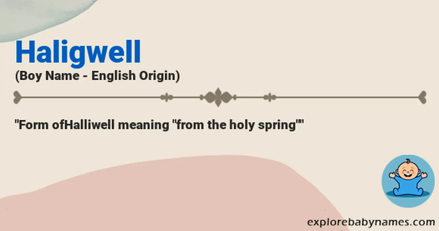 Meaning of Haligwell