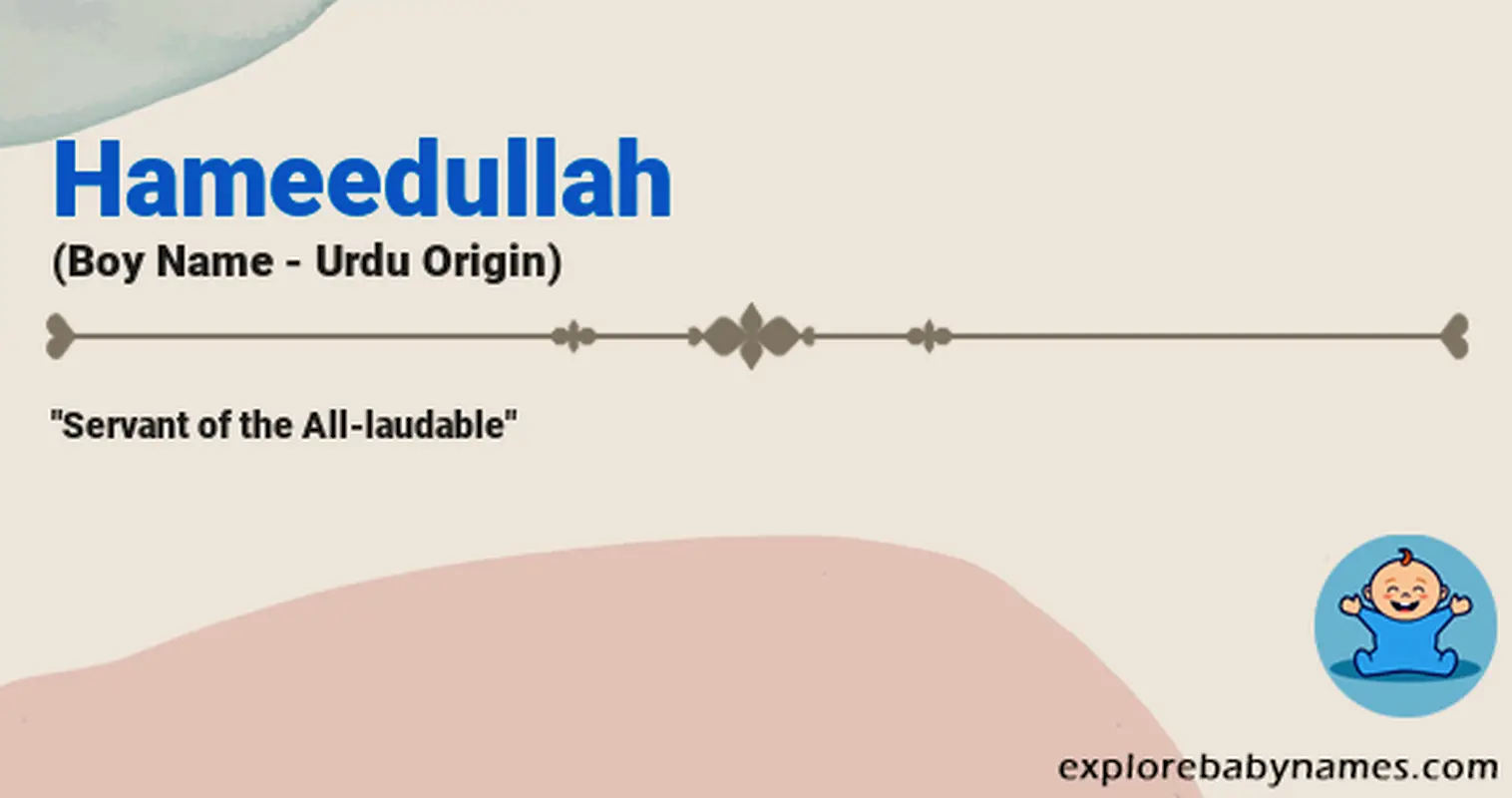 Meaning of Hameedullah