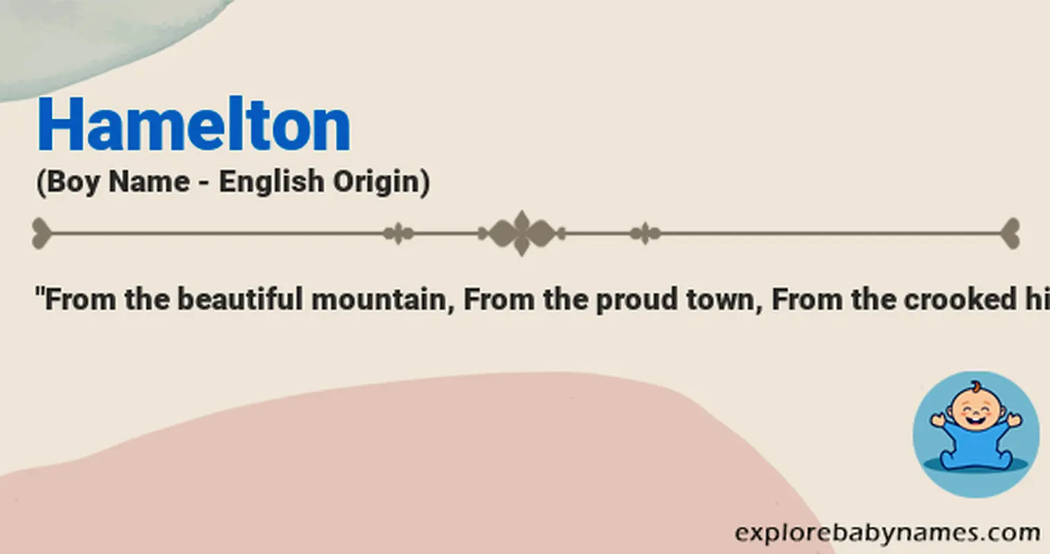 Meaning of Hamelton