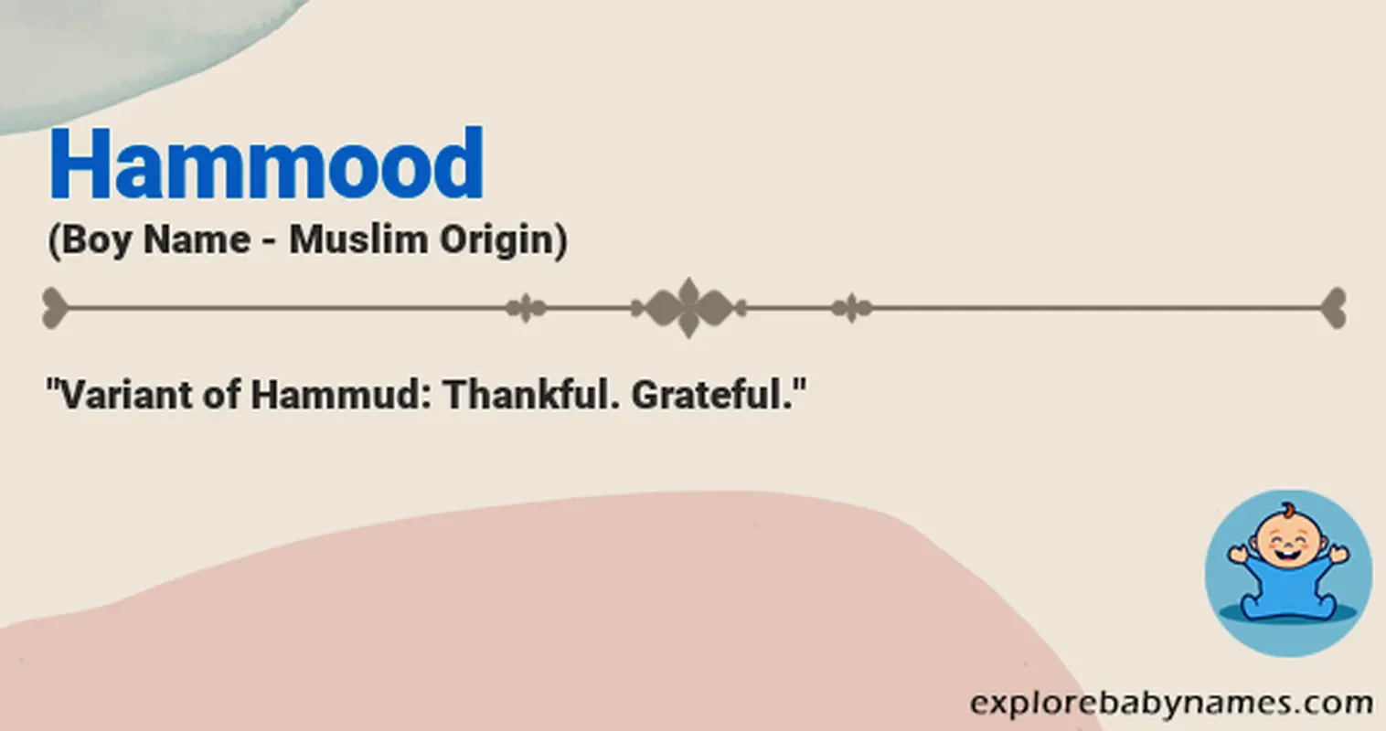 Meaning of Hammood