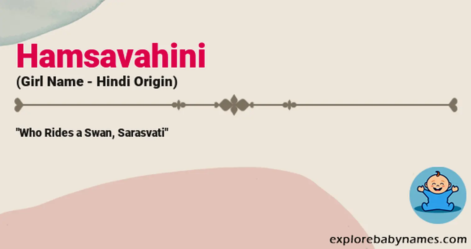 Meaning of Hamsavahini
