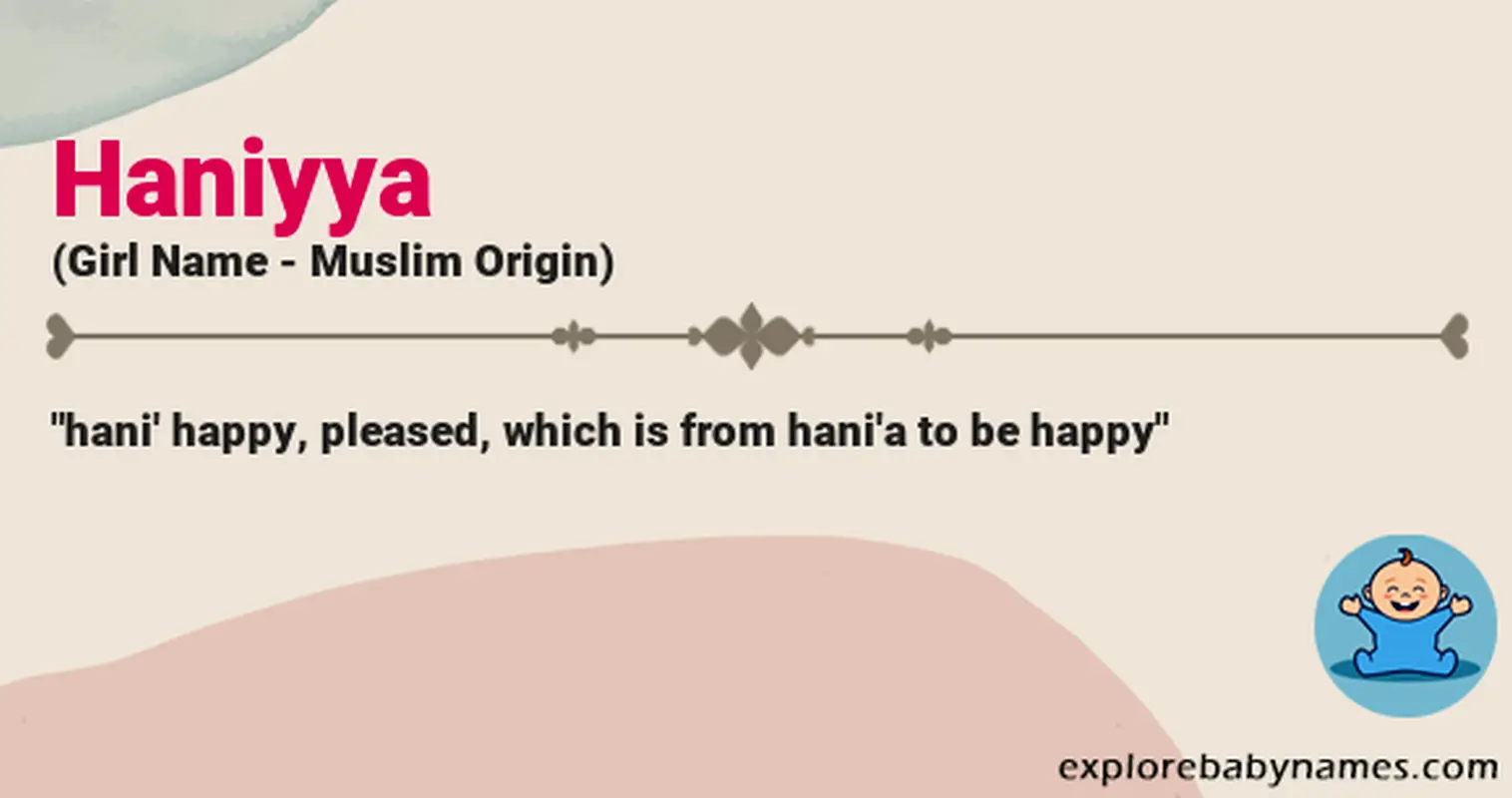 Meaning of Haniyya