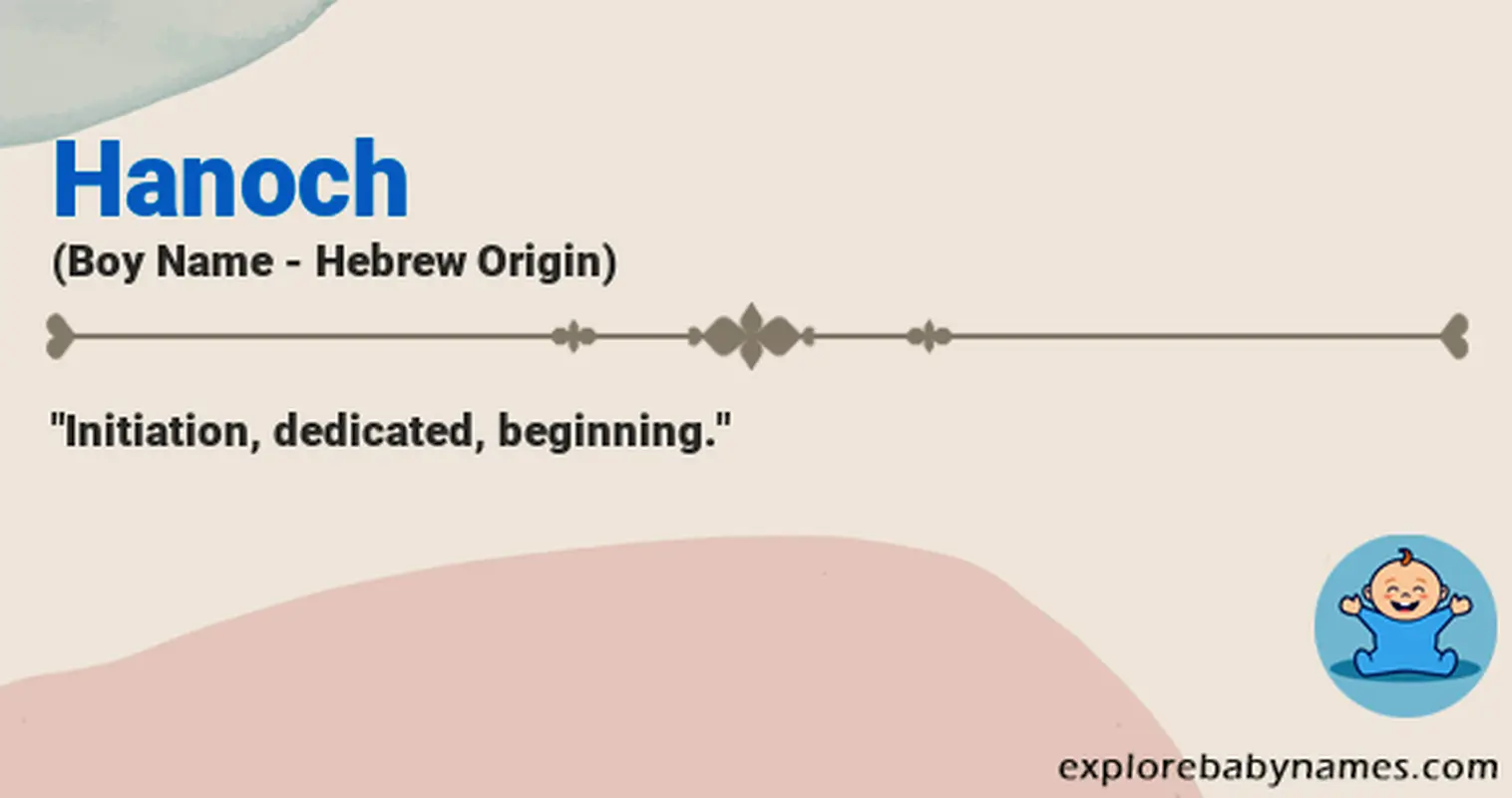 Meaning of Hanoch