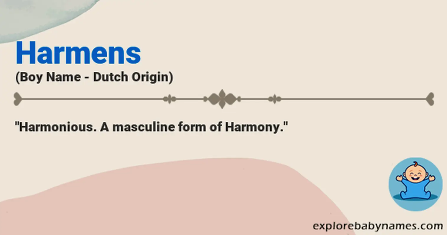 Meaning of Harmens