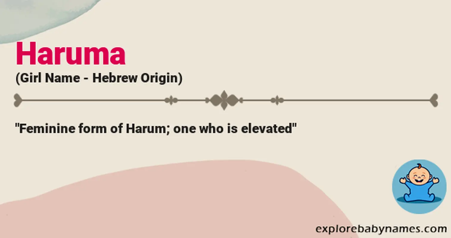 Meaning of Haruma