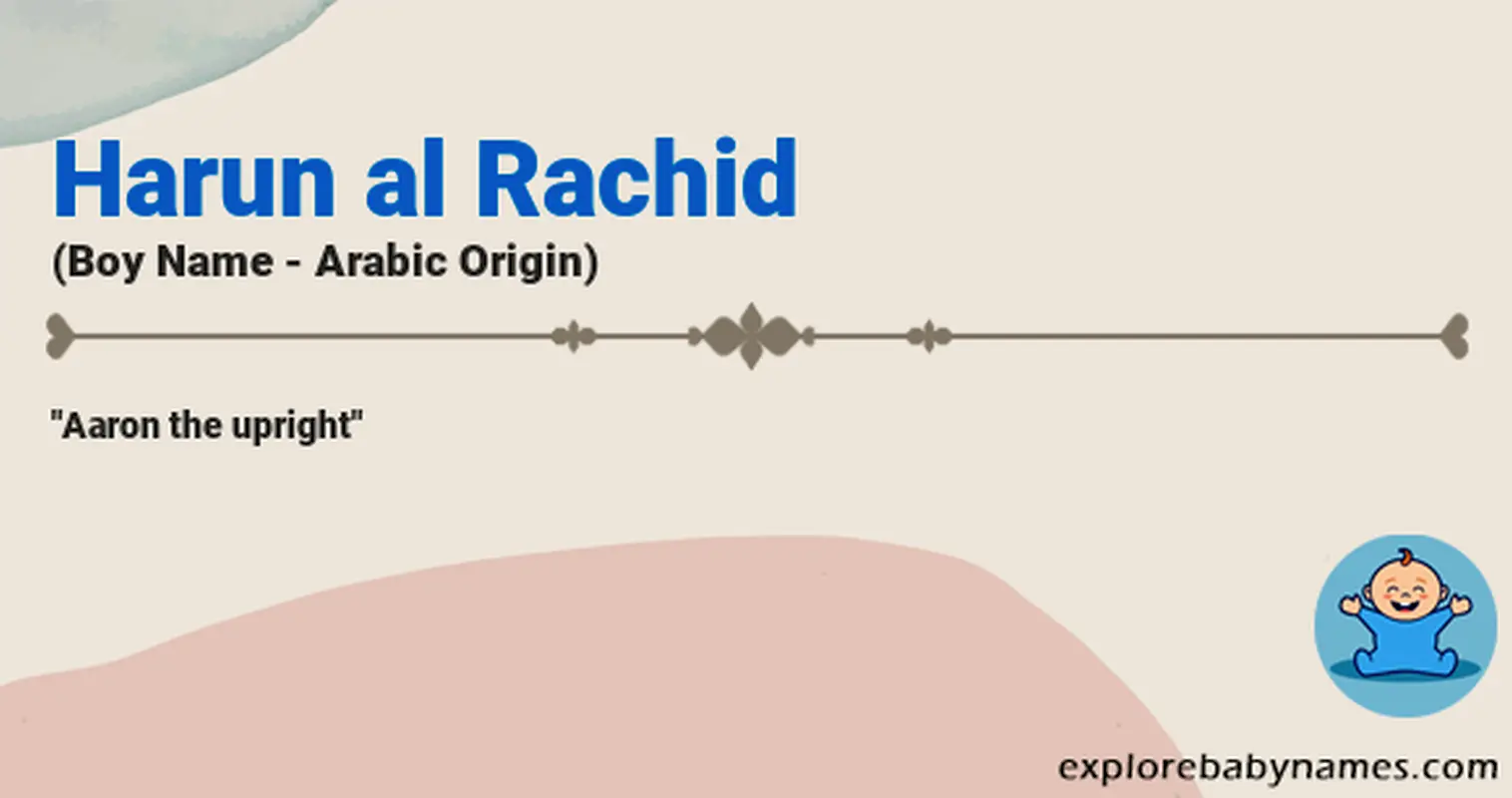 Meaning of Harun al Rachid