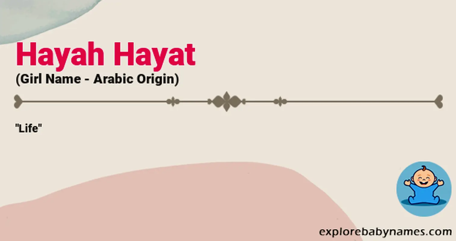 Meaning of Hayah Hayat