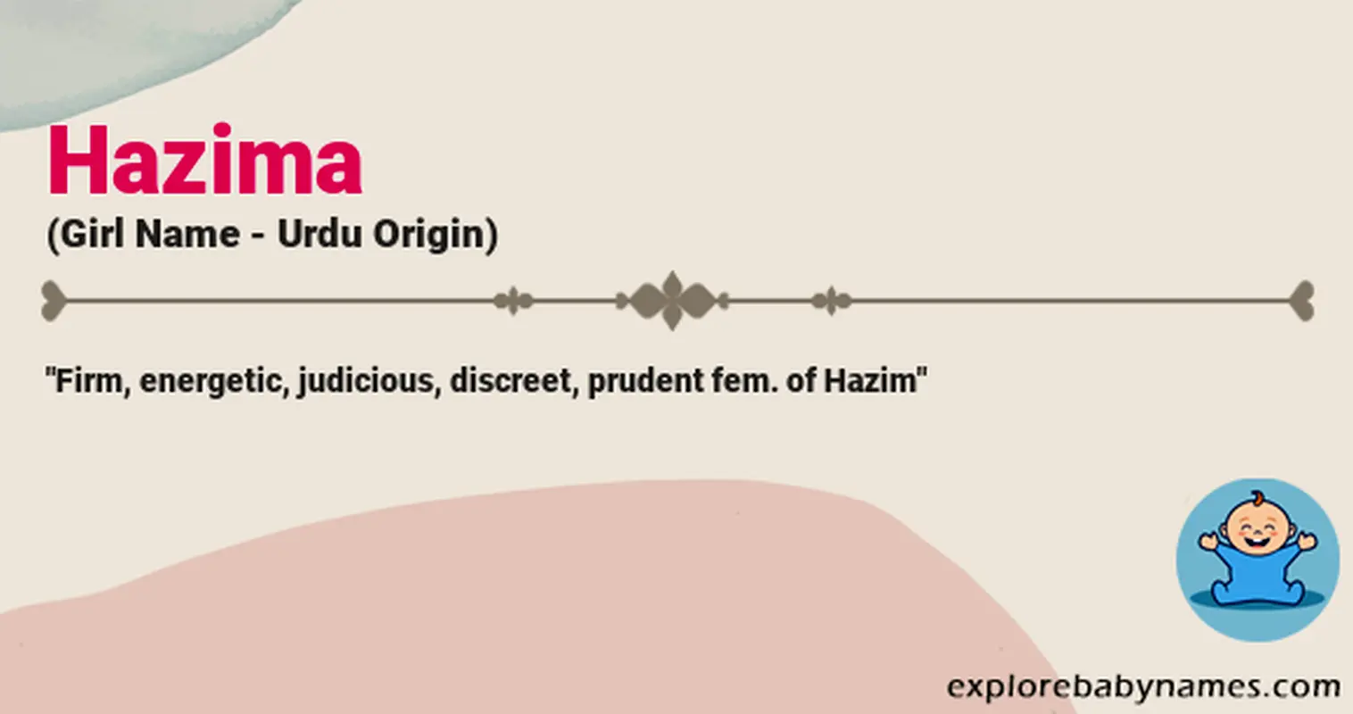 Meaning of Hazima