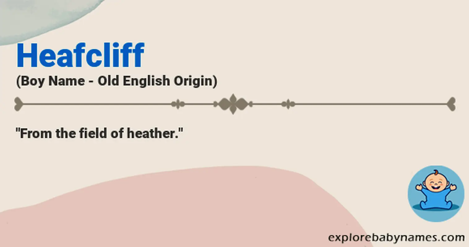 Meaning of Heafcliff