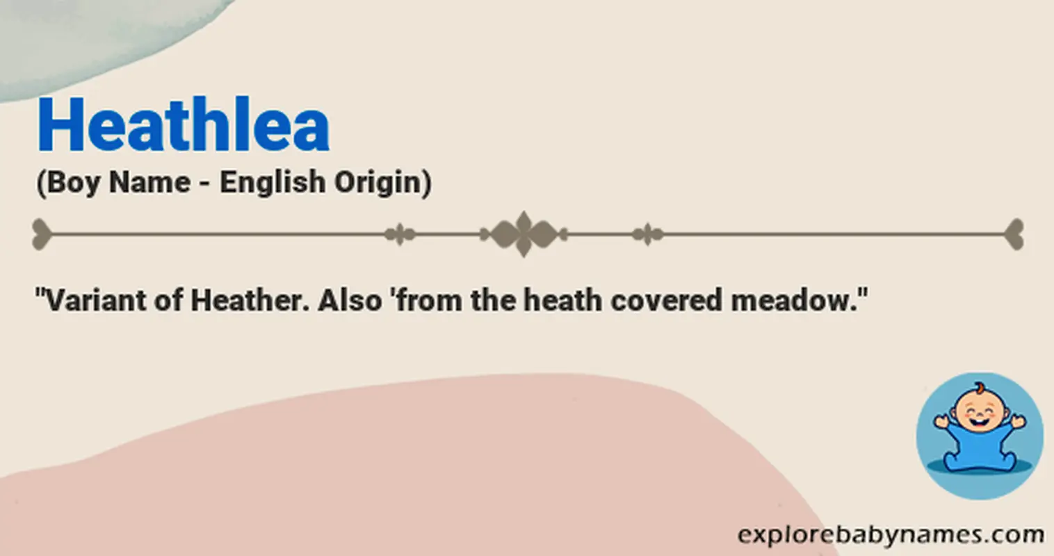 Meaning of Heathlea