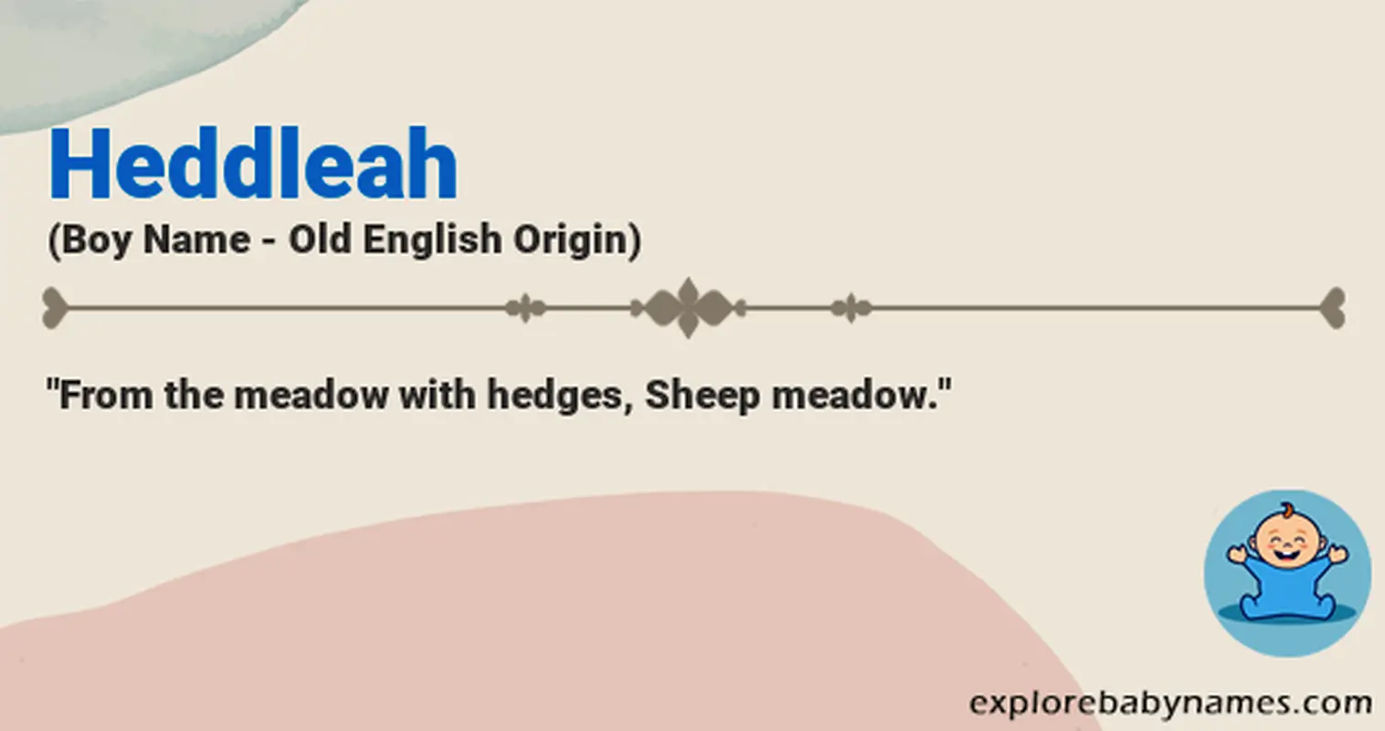 Meaning of Heddleah