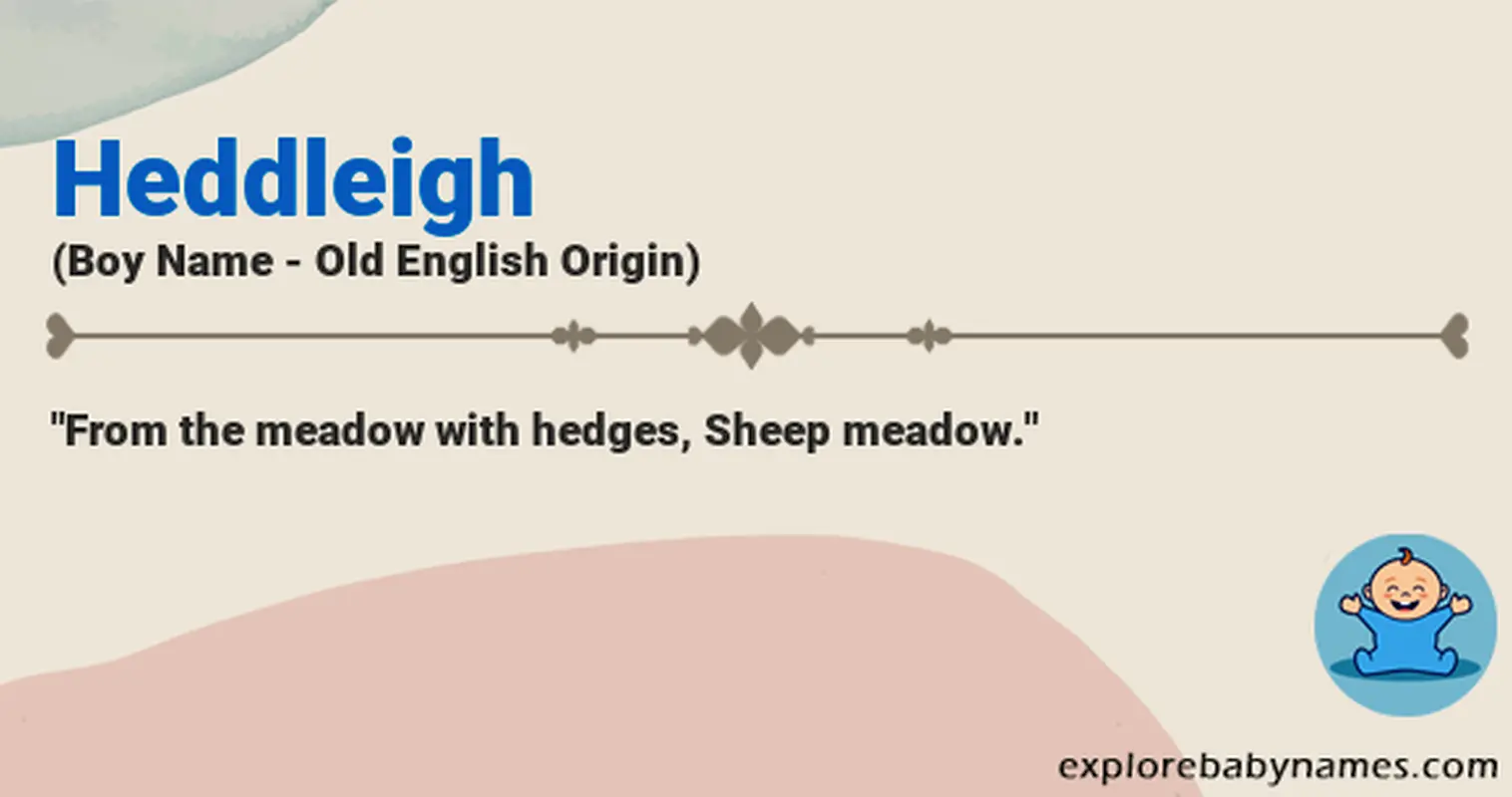 Meaning of Heddleigh