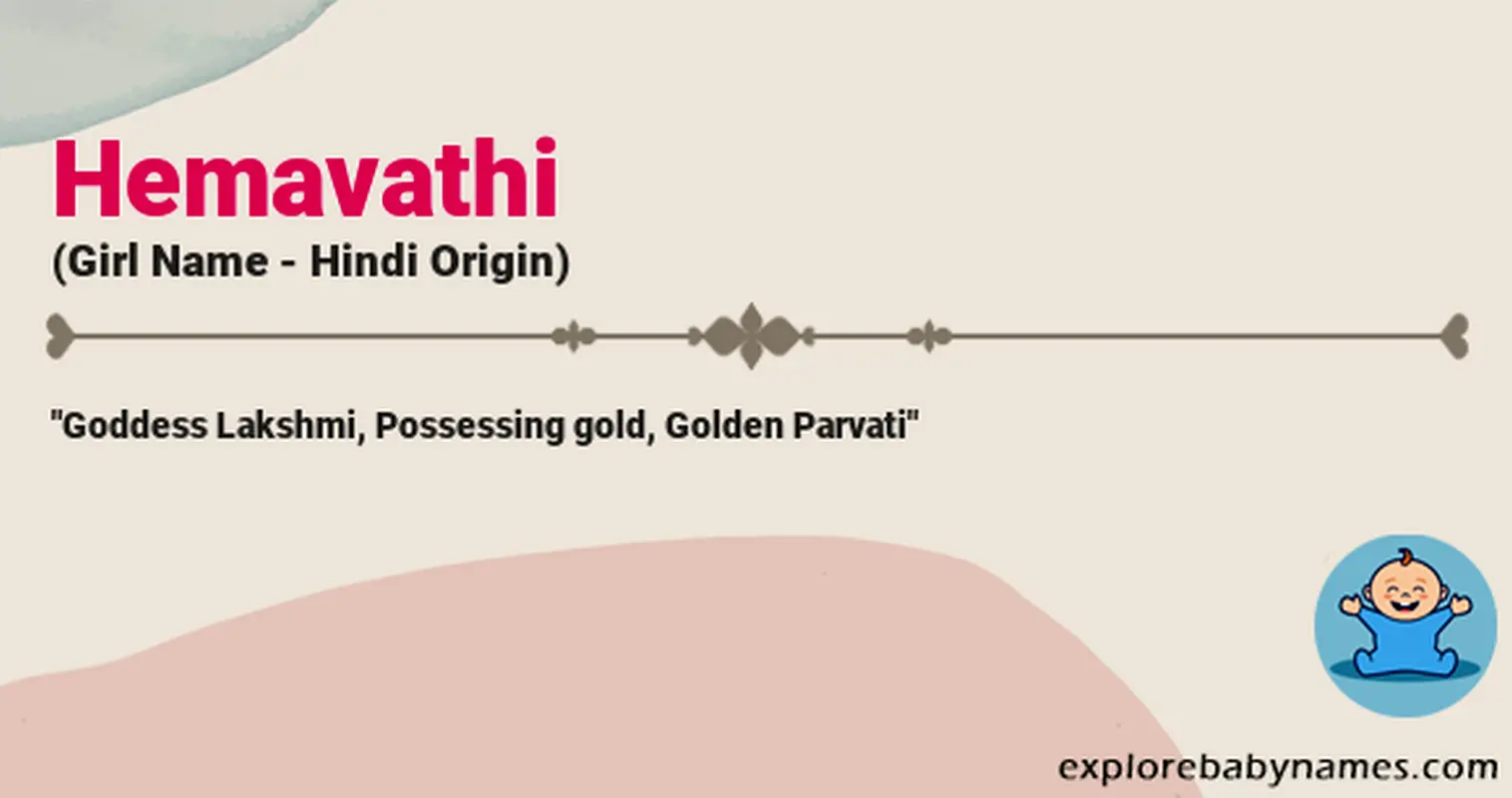 Meaning of Hemavathi