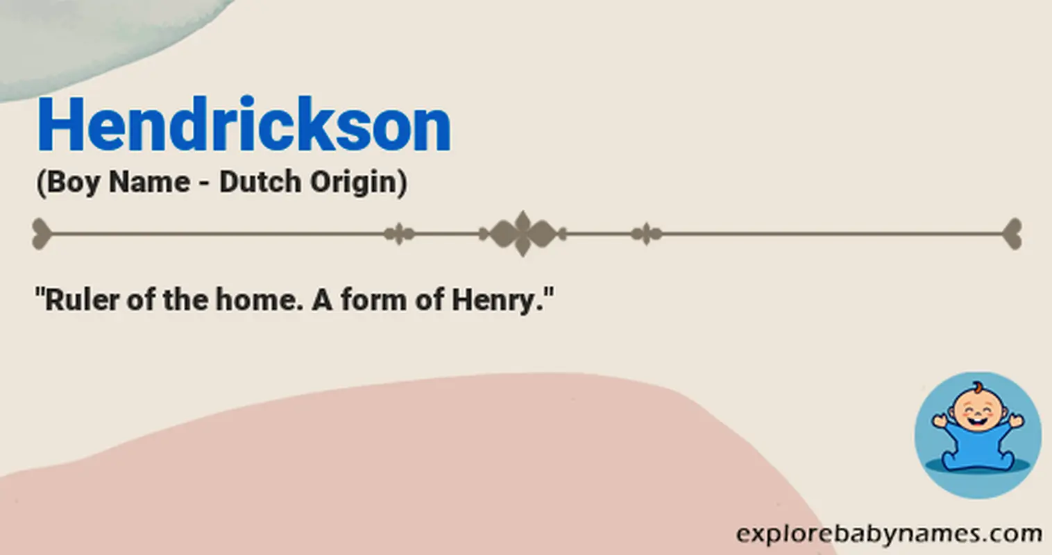 Meaning of Hendrickson