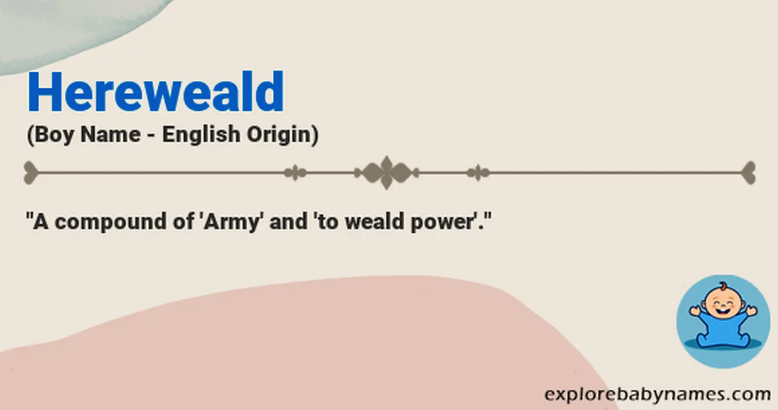 Meaning of Hereweald