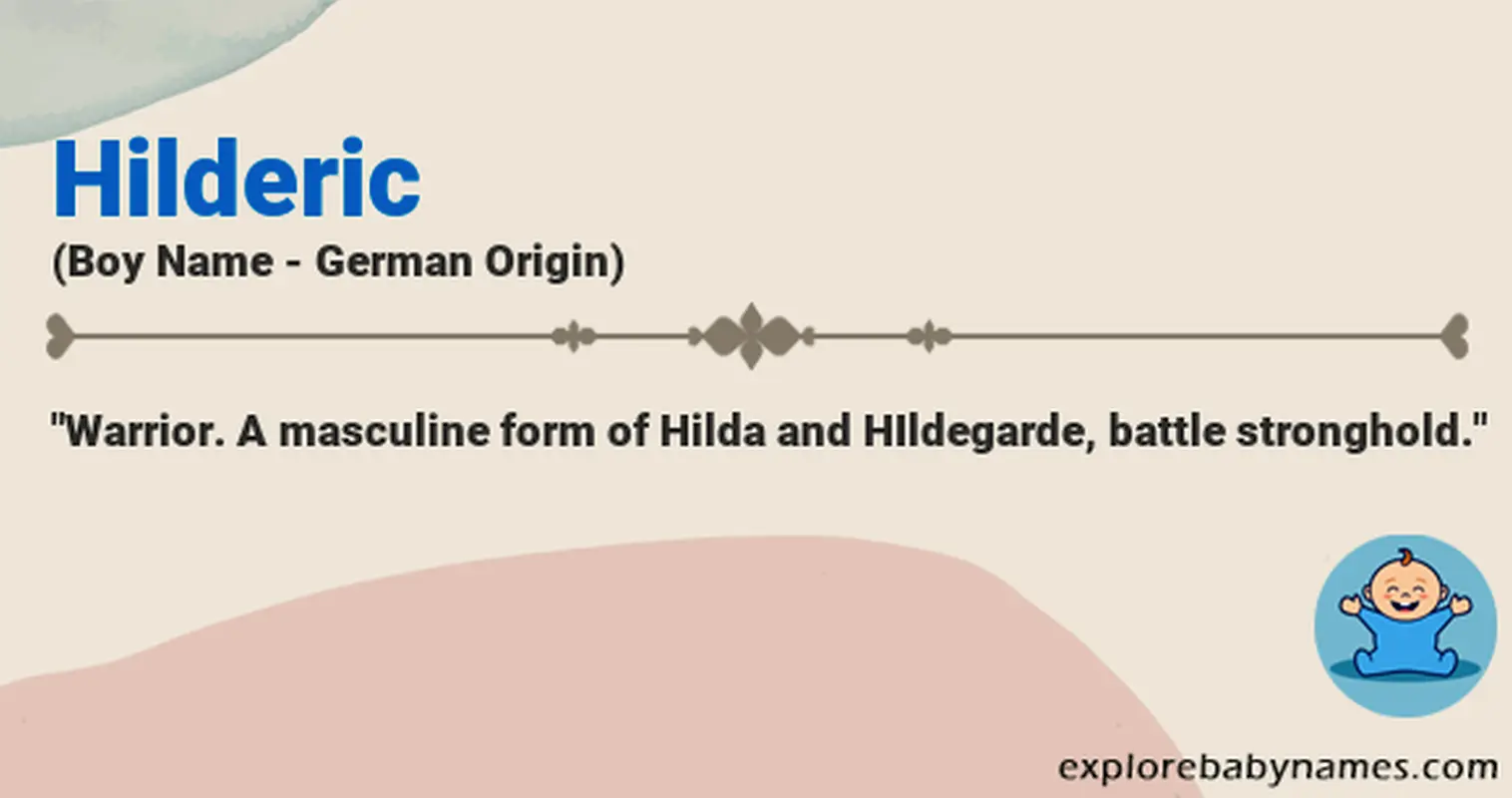 Meaning of Hilderic