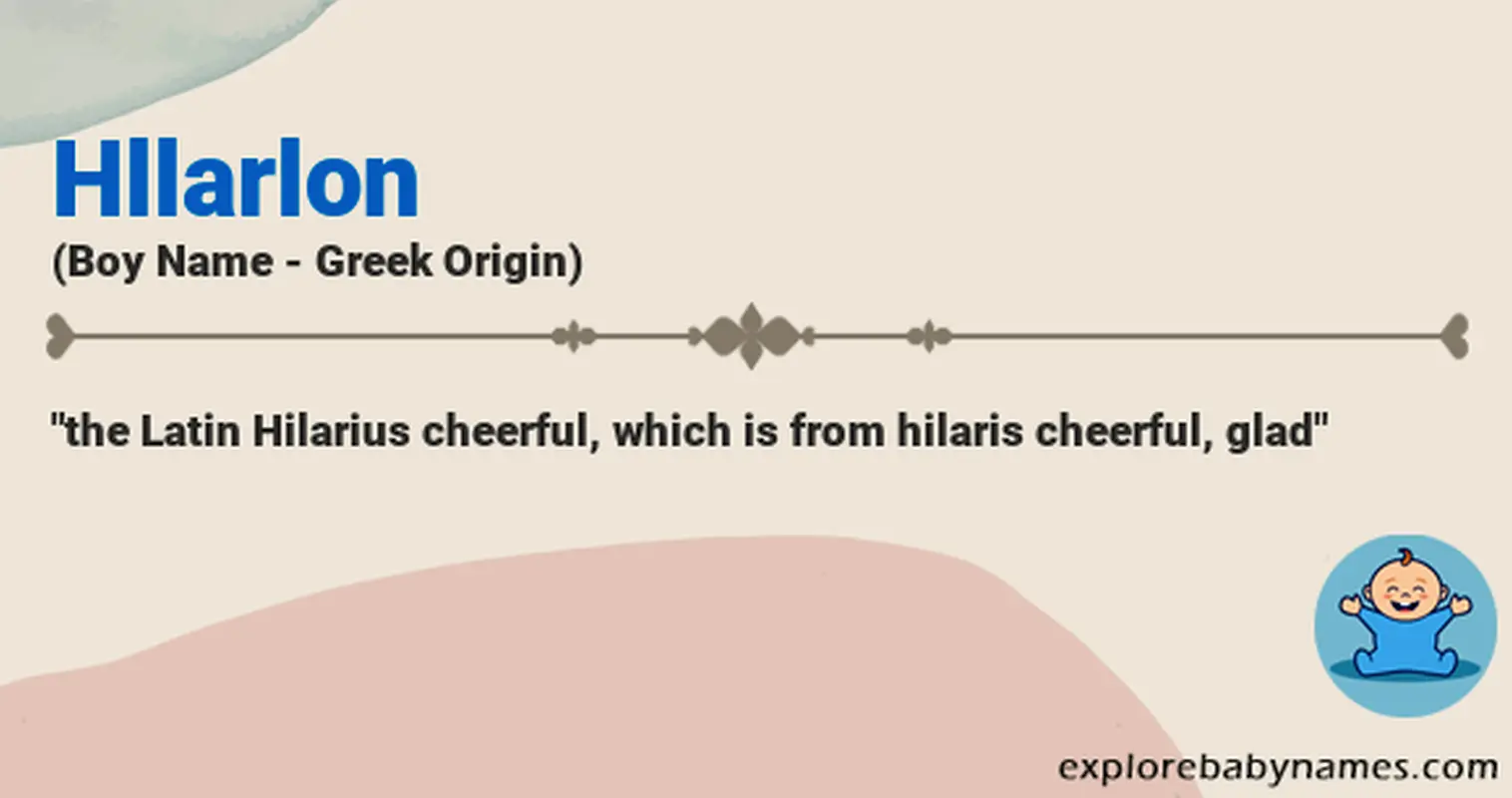 Meaning of Hllarlon