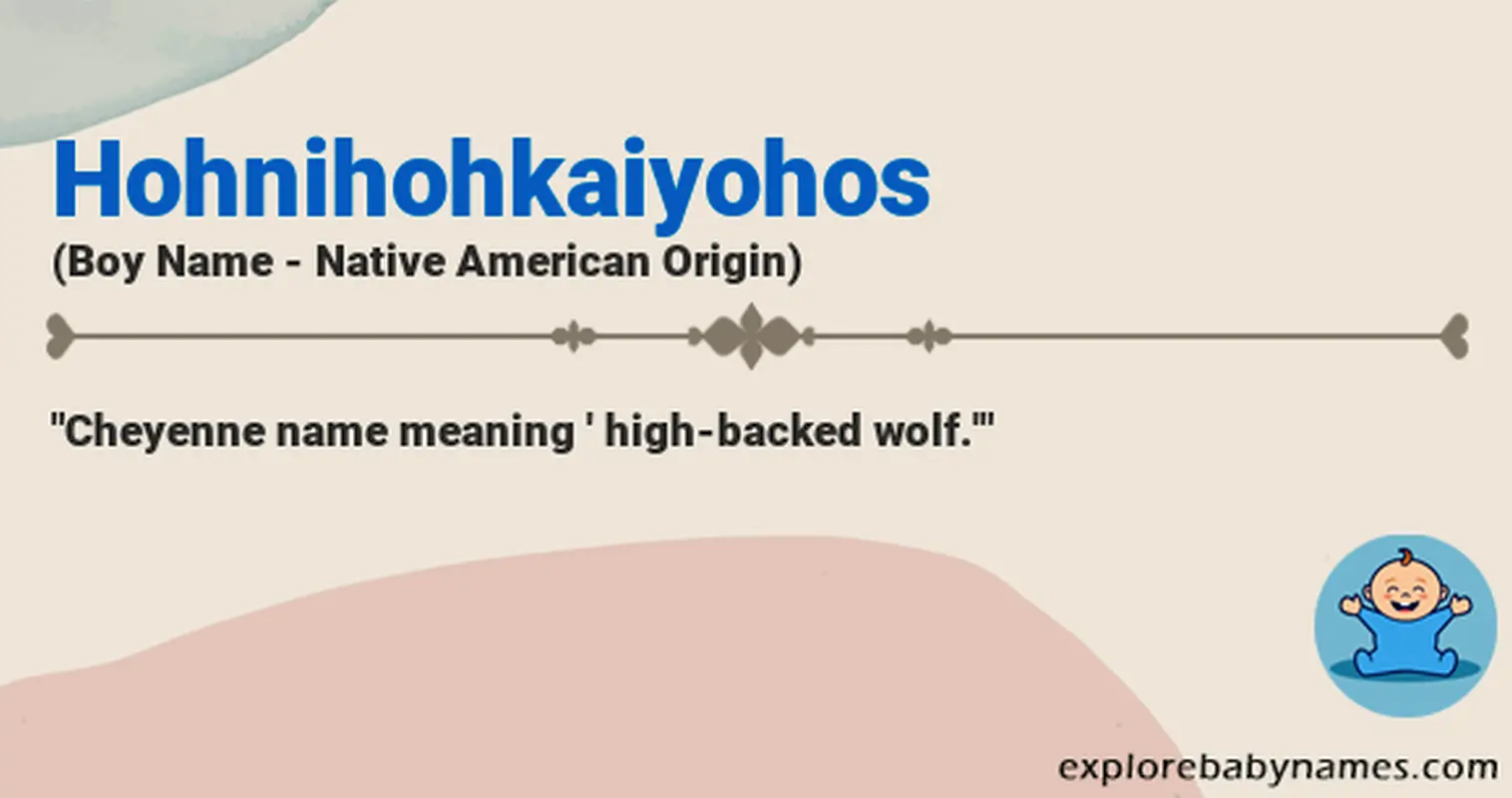 Meaning of Hohnihohkaiyohos