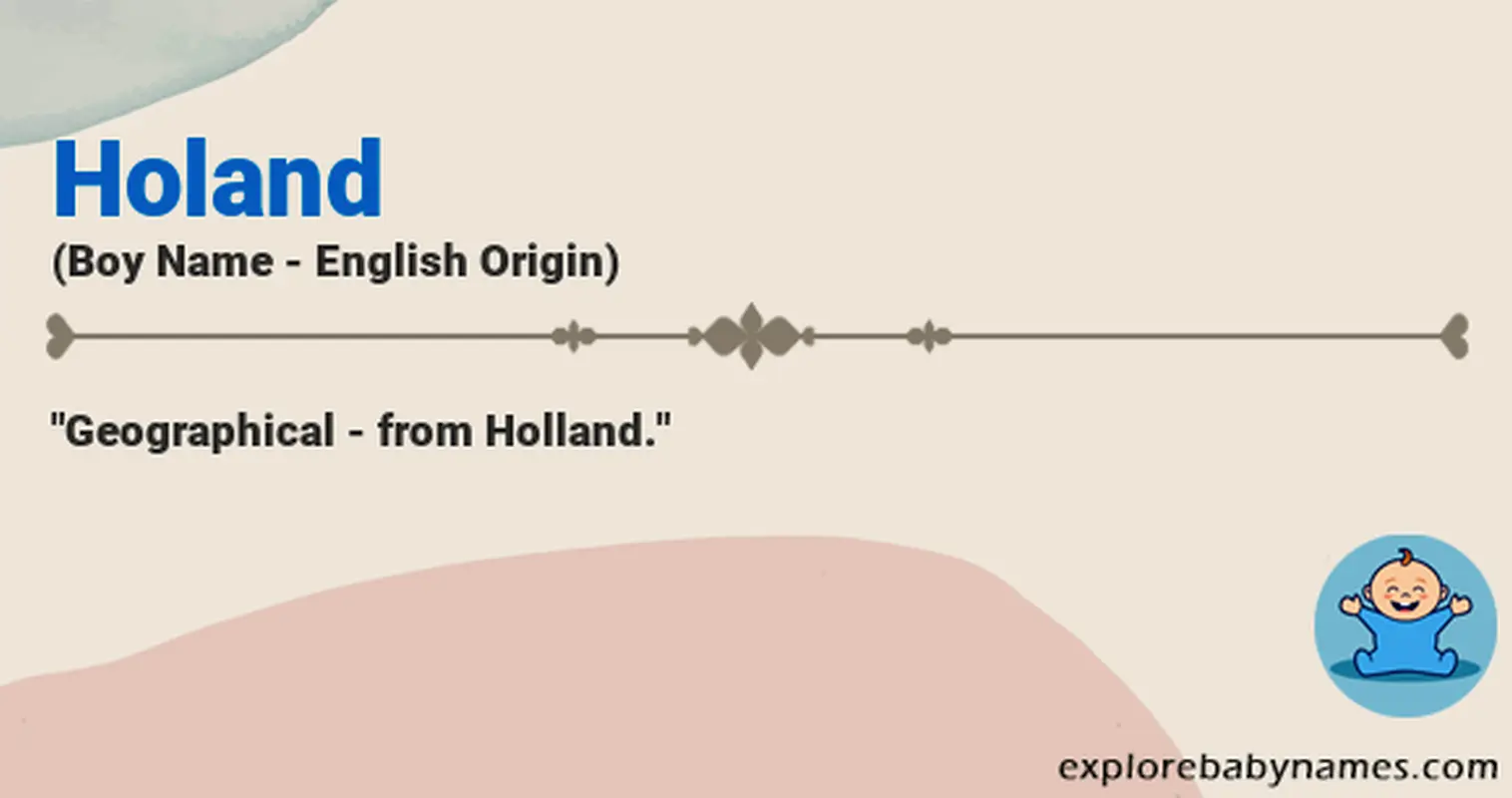 Meaning of Holand