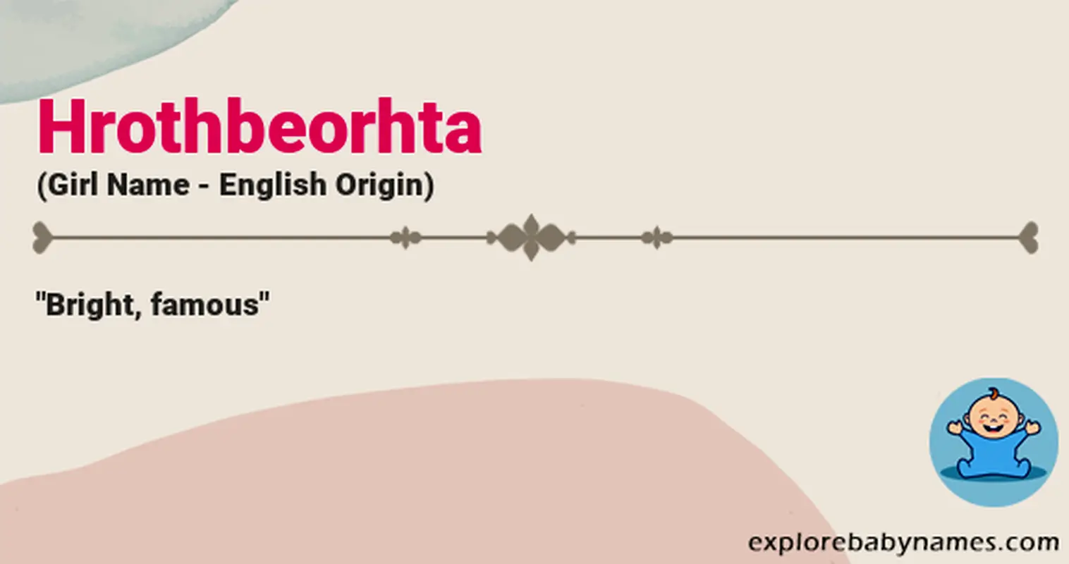 Meaning of Hrothbeorhta