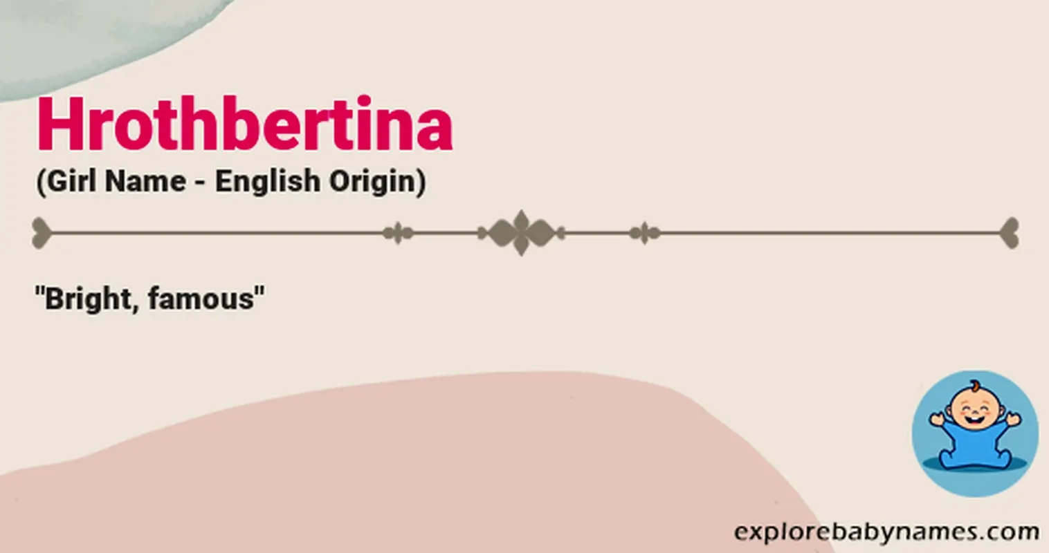 Meaning of Hrothbertina