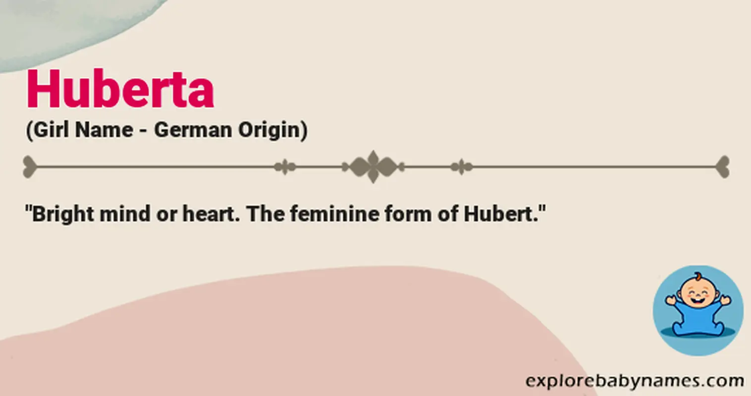 Meaning of Huberta