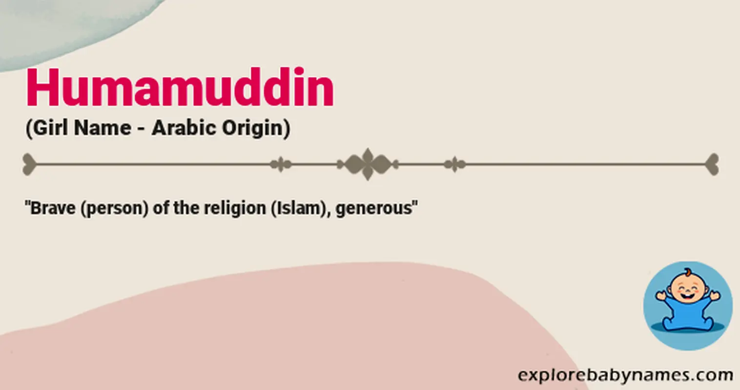 Meaning of Humamuddin