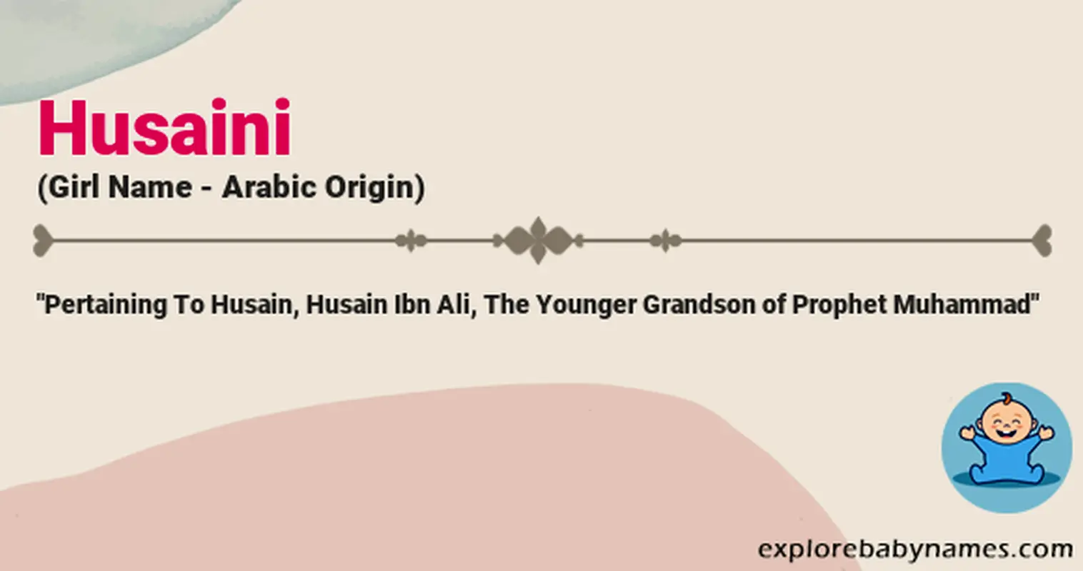 Meaning of Husaini