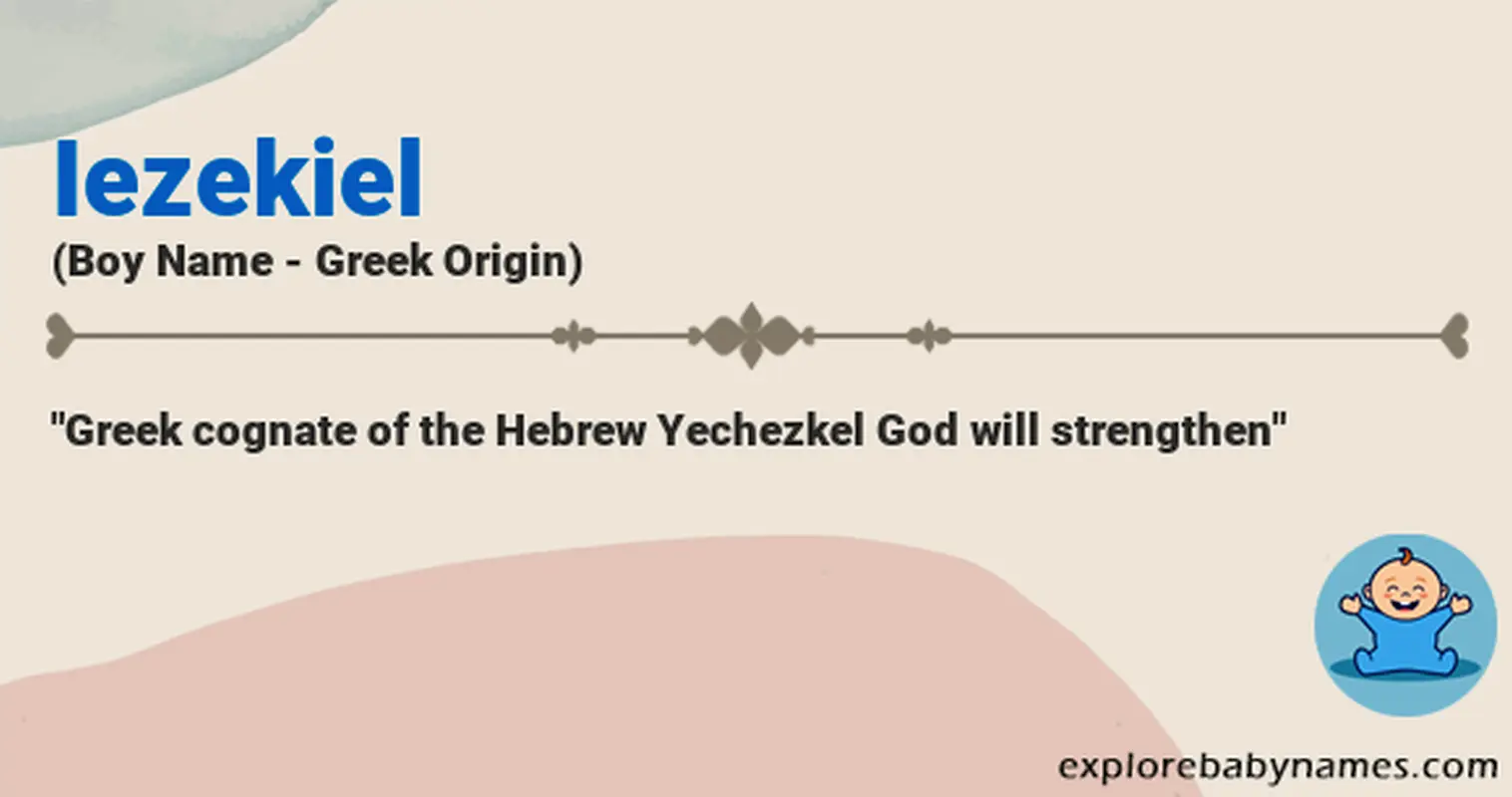 Meaning of Iezekiel