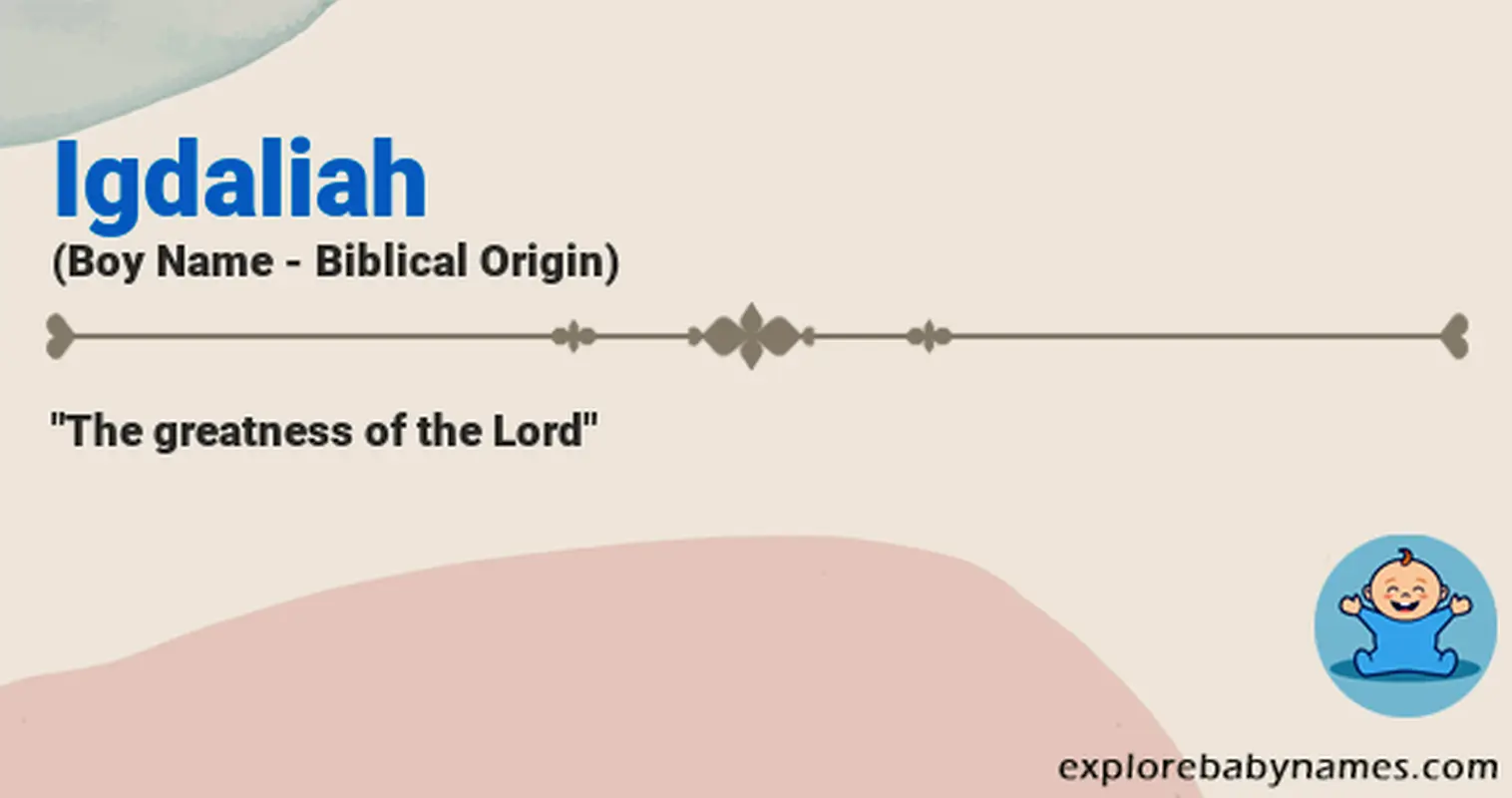 Meaning of Igdaliah