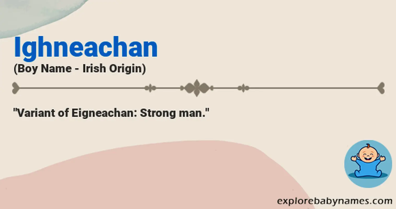 Meaning of Ighneachan