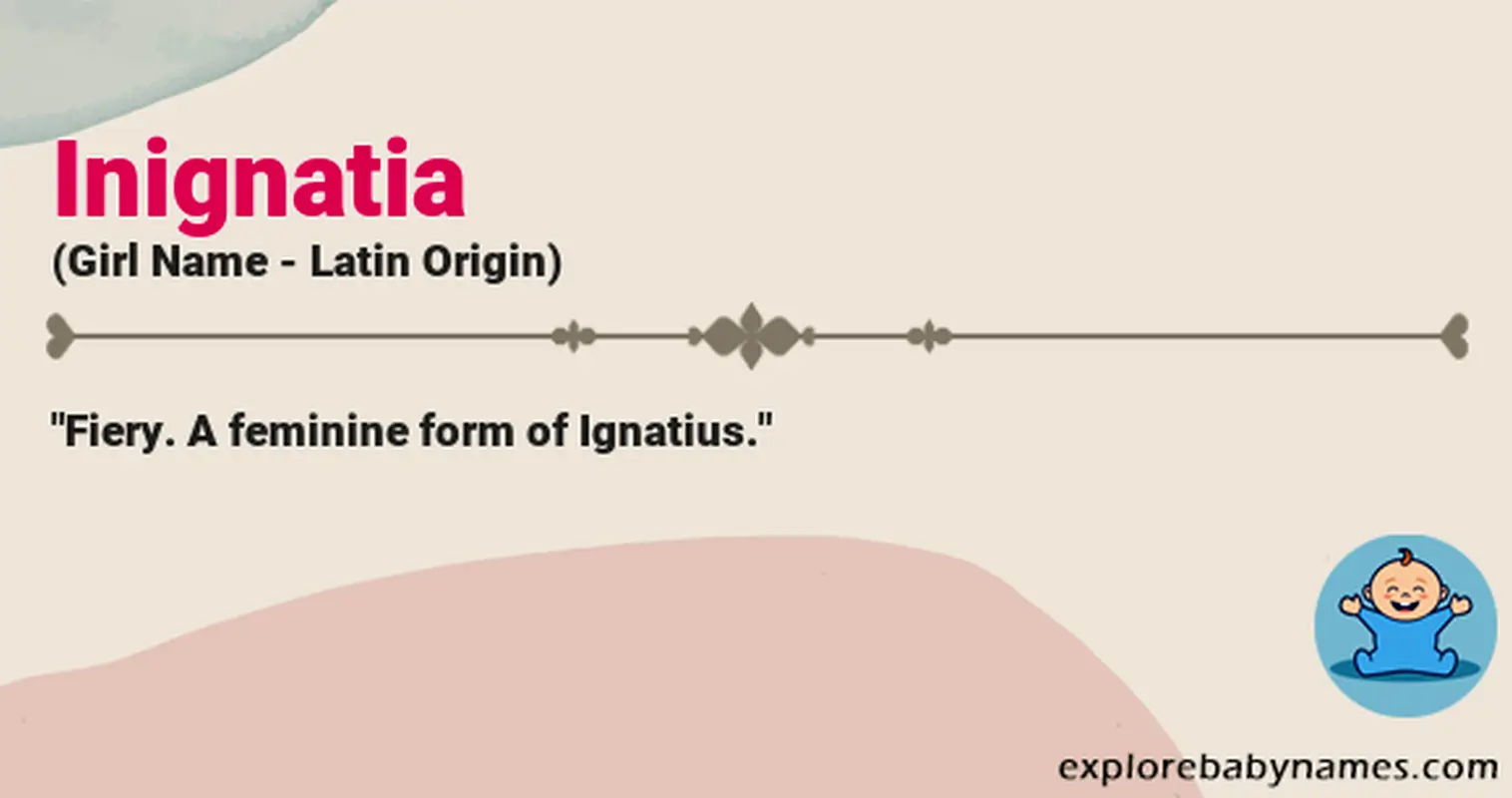 Meaning of Inignatia