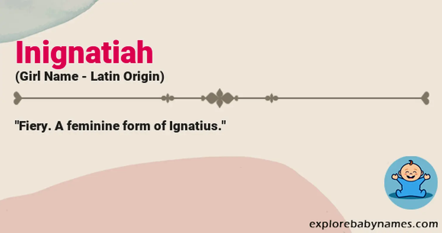 Meaning of Inignatiah