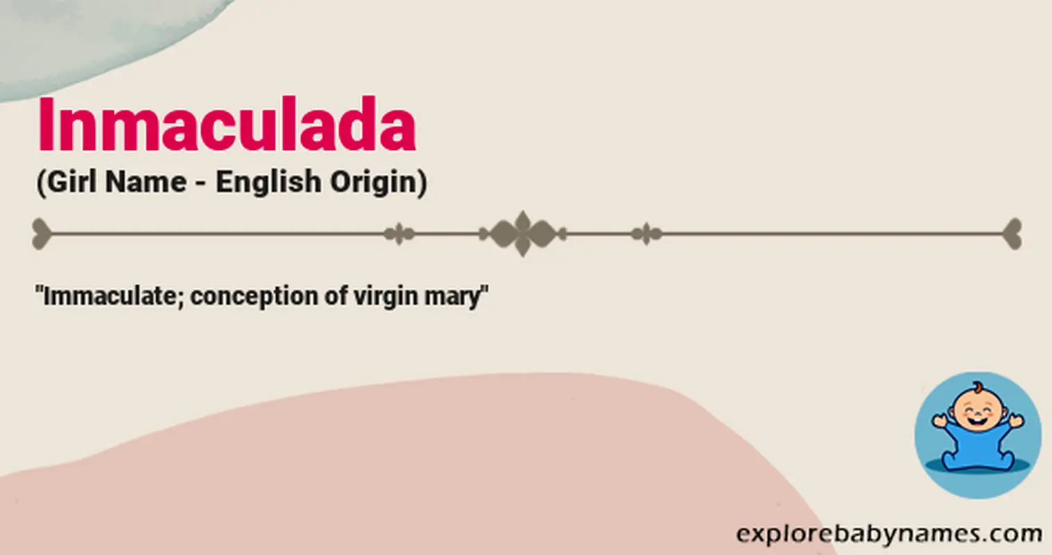Meaning of Inmaculada
