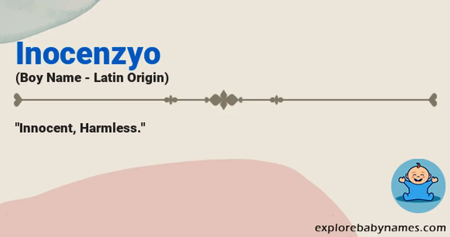 Meaning of Inocenzyo
