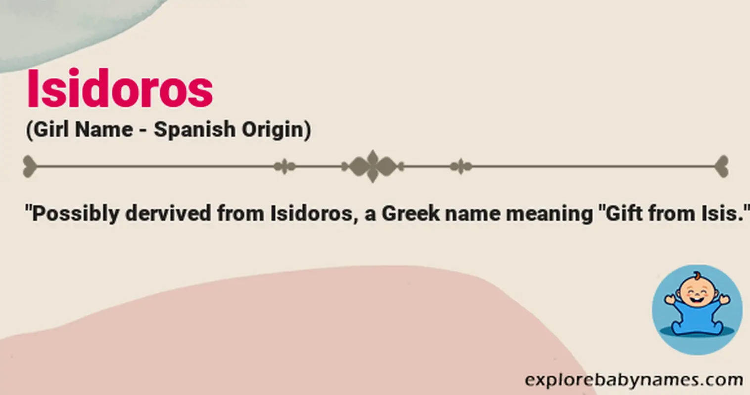 Meaning of Isidoros