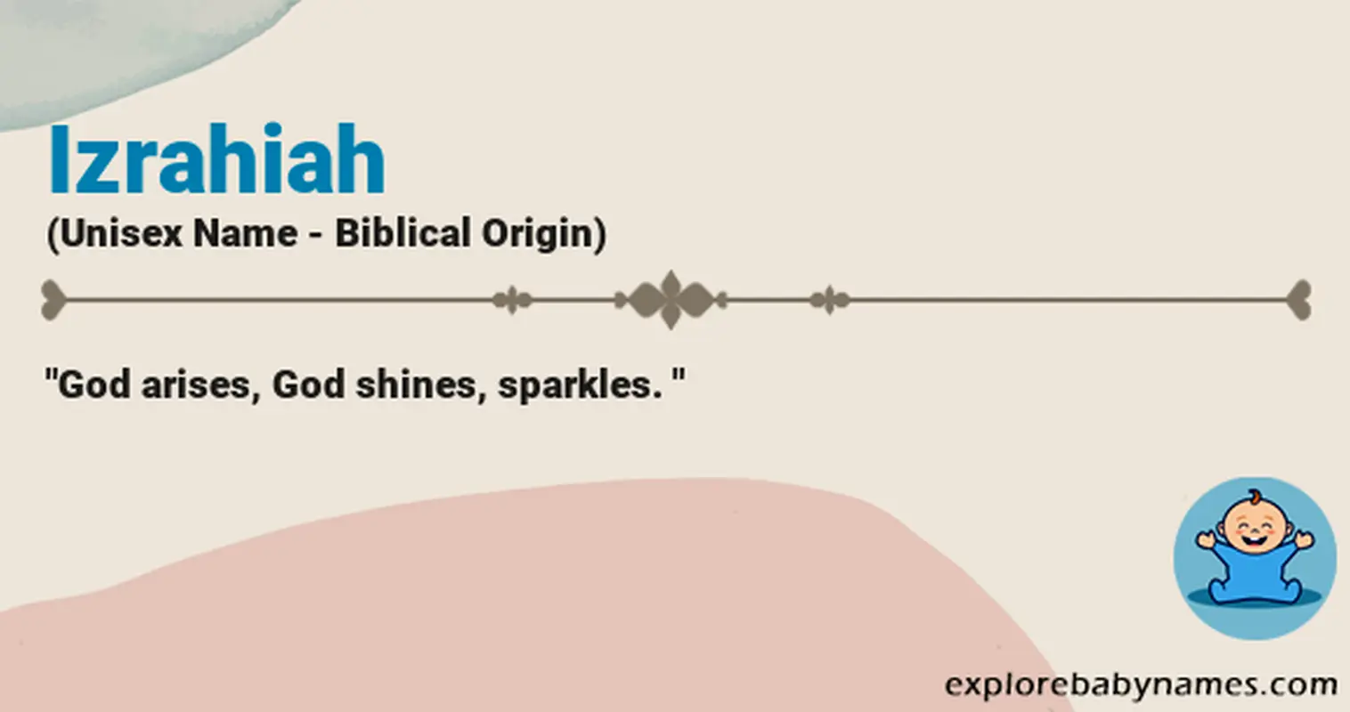 Meaning of Izrahiah