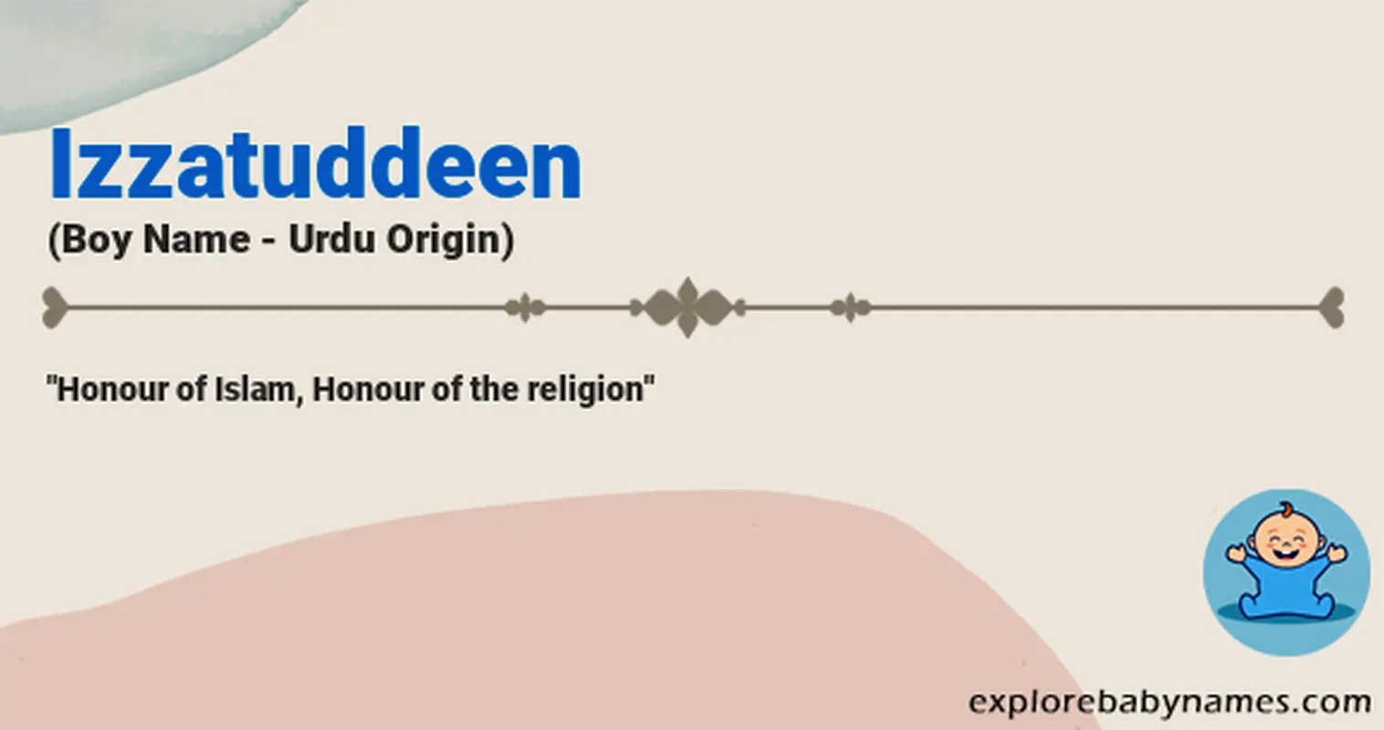 Meaning of Izzatuddeen