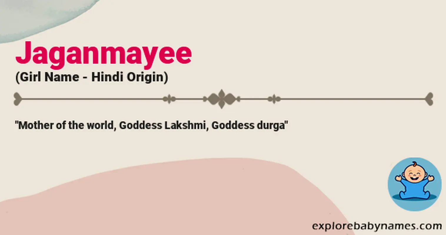 Meaning of Jaganmayee
