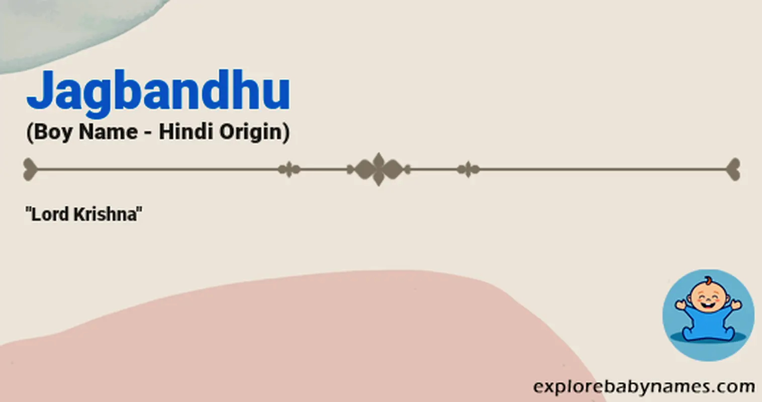 Meaning of Jagbandhu