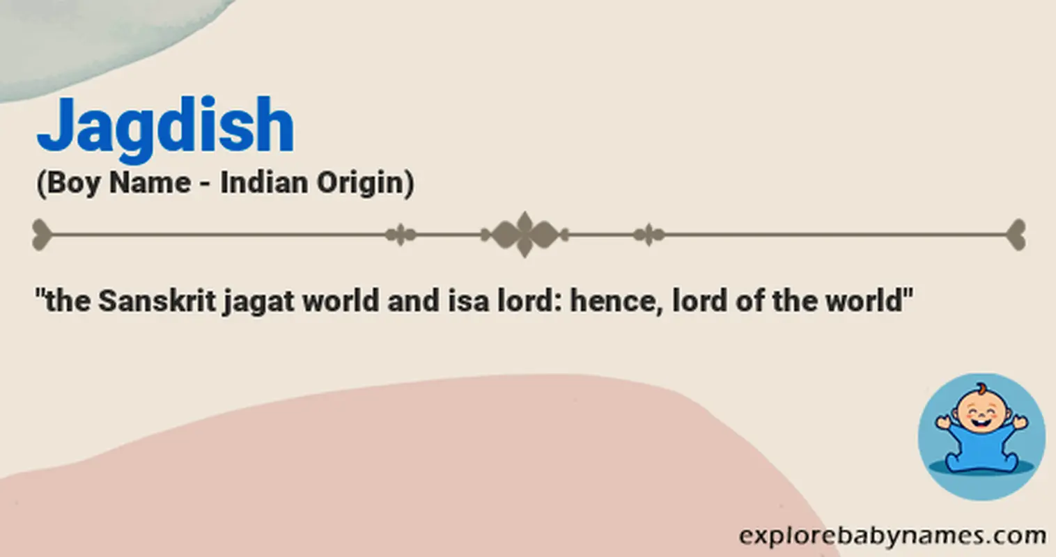 Meaning of Jagdish