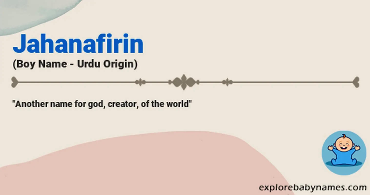 Meaning of Jahanafirin