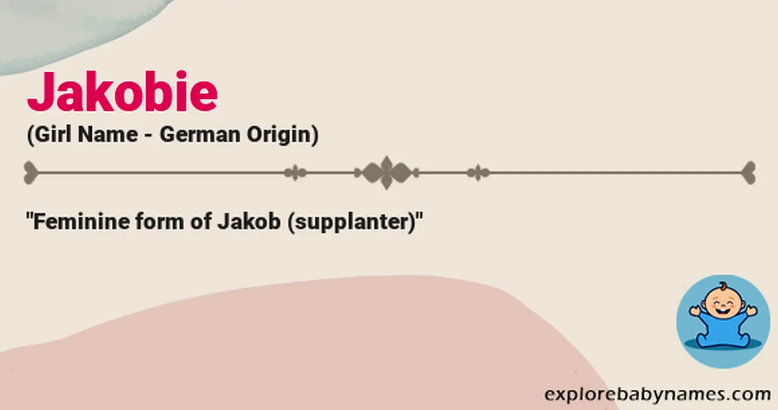 Meaning of Jakobie