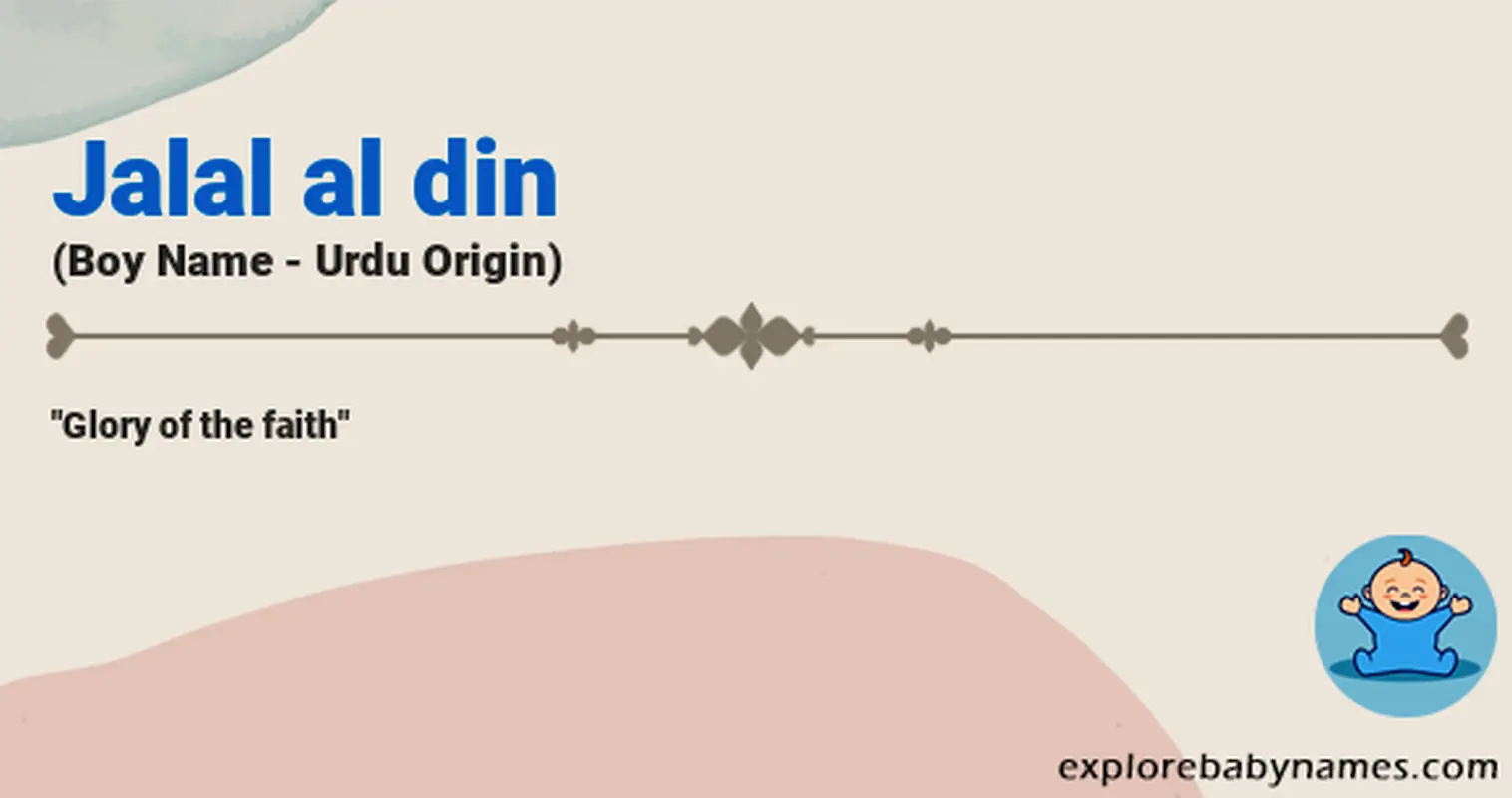 Meaning of Jalal al din