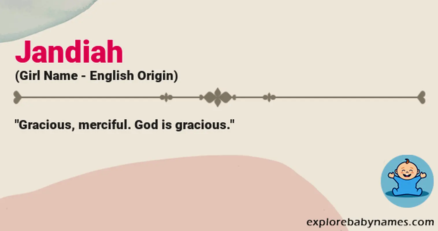 Meaning of Jandiah