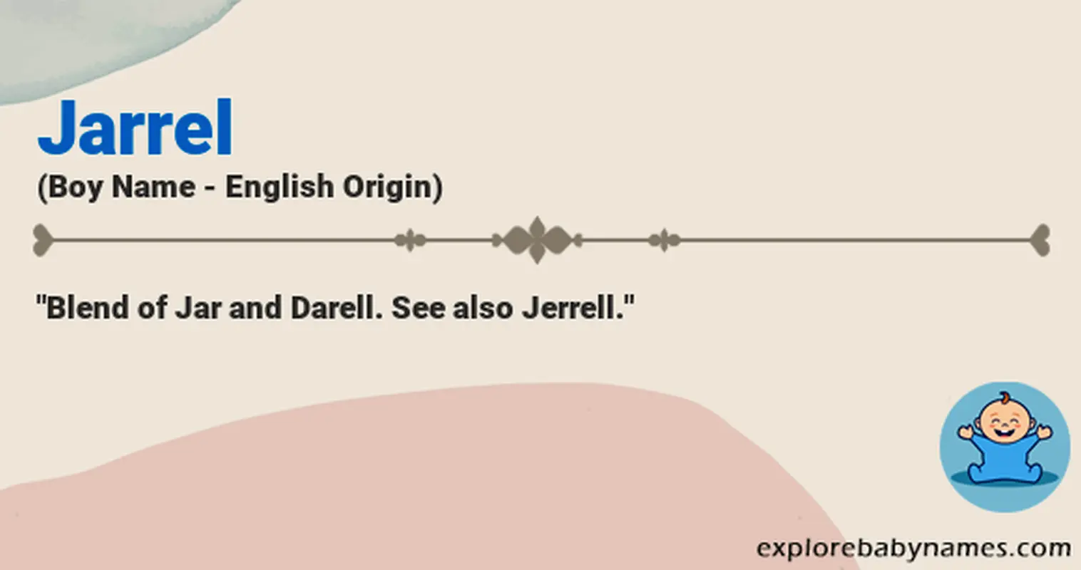 Meaning of Jarrel