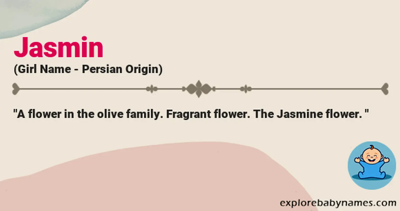 Meaning of Jasmin