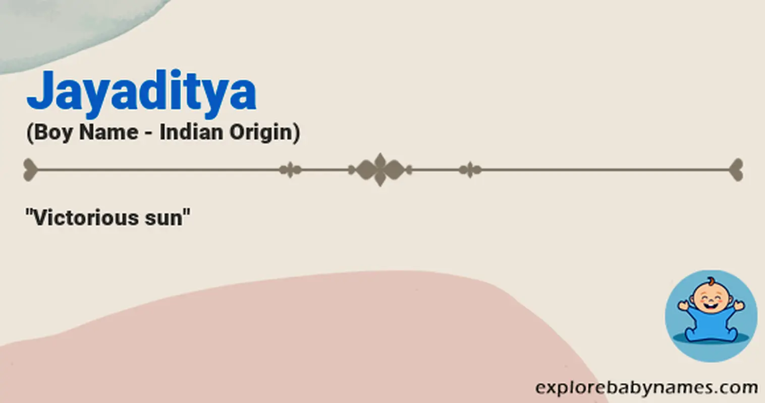 Meaning of Jayaditya