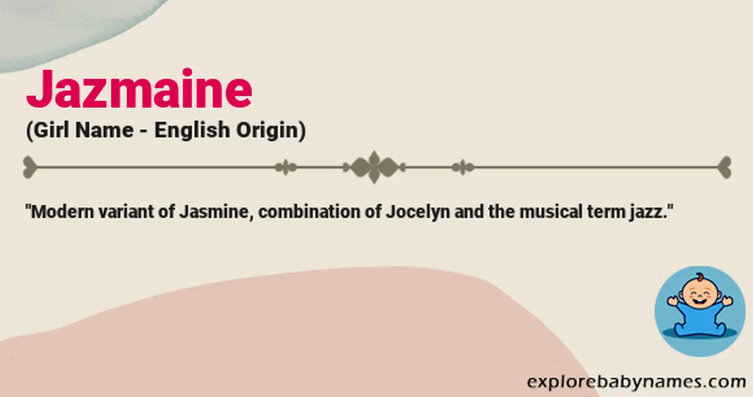 Meaning of Jazmaine